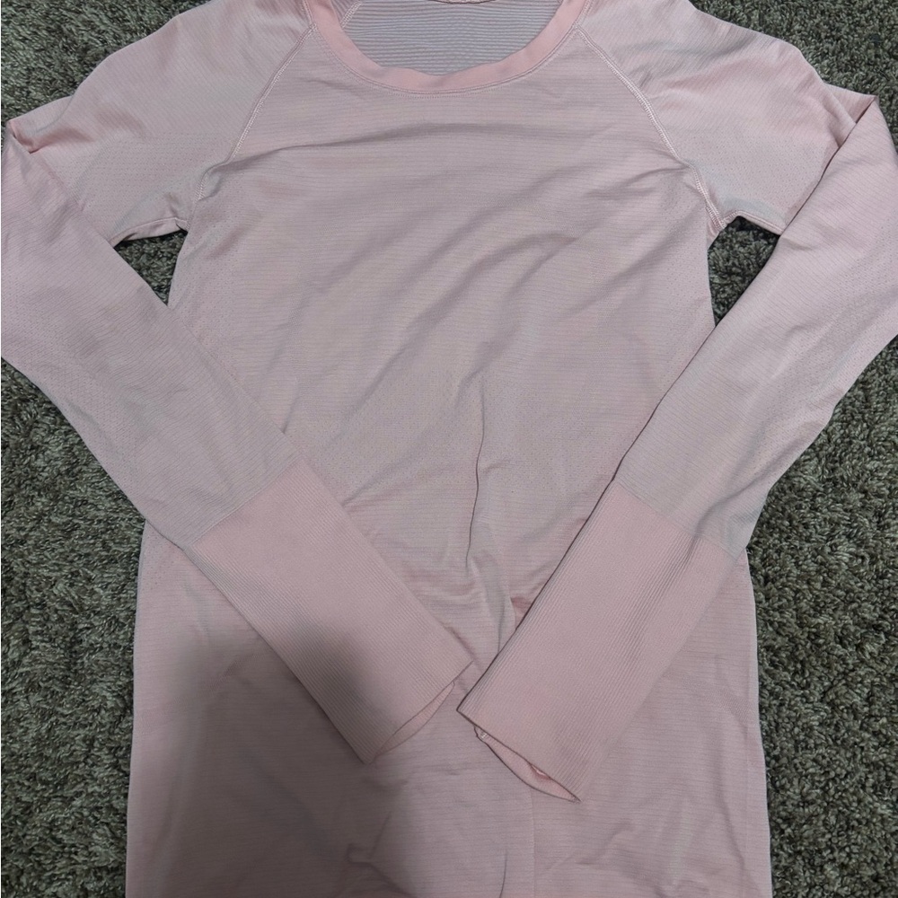 lululemon athletica Swiftly Long Sleeve Top - Light Pink
